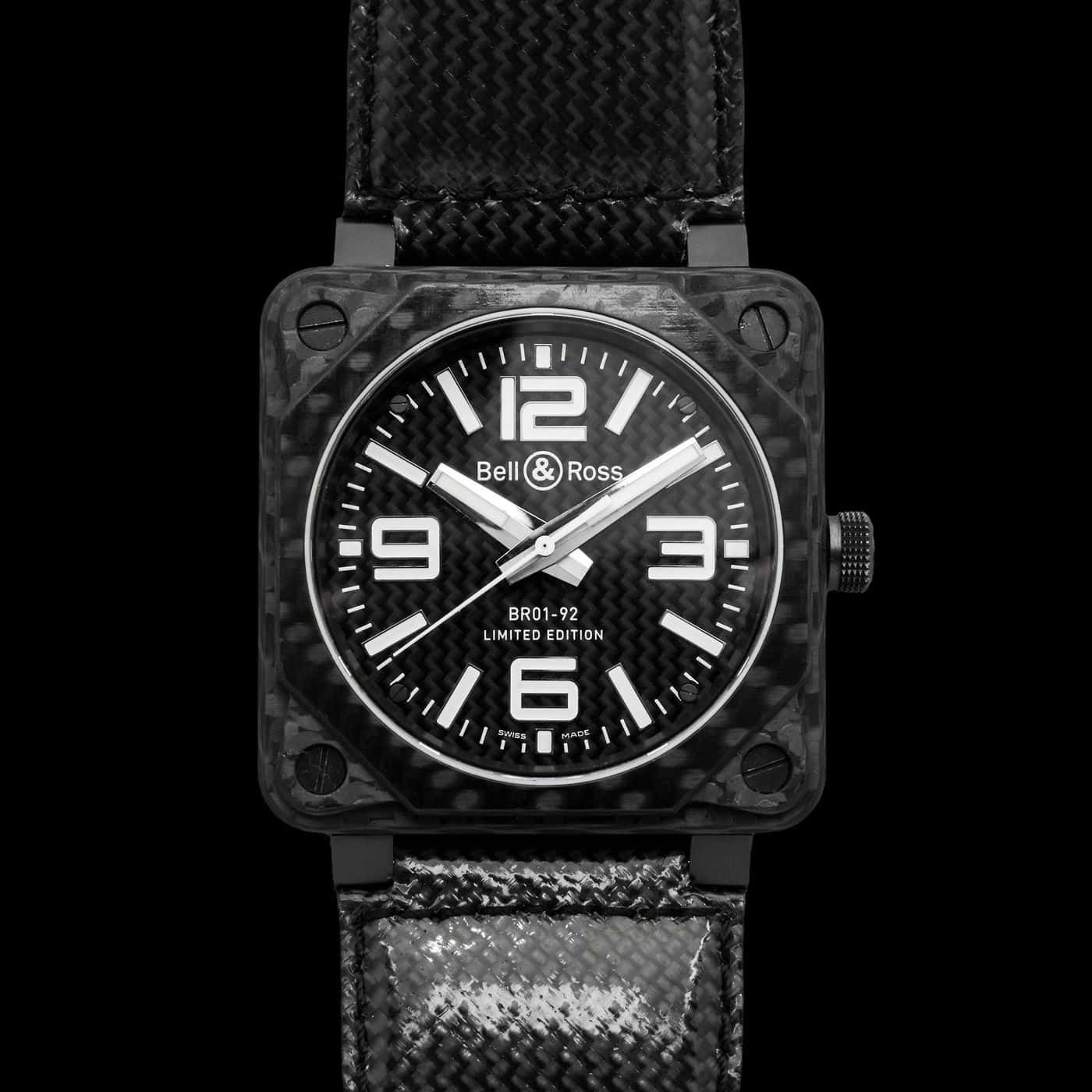 Bell & Ross Br 01-92 Carbon Fiber Limited Edition 500 Pieces Ref Br0192-Cafiber 12