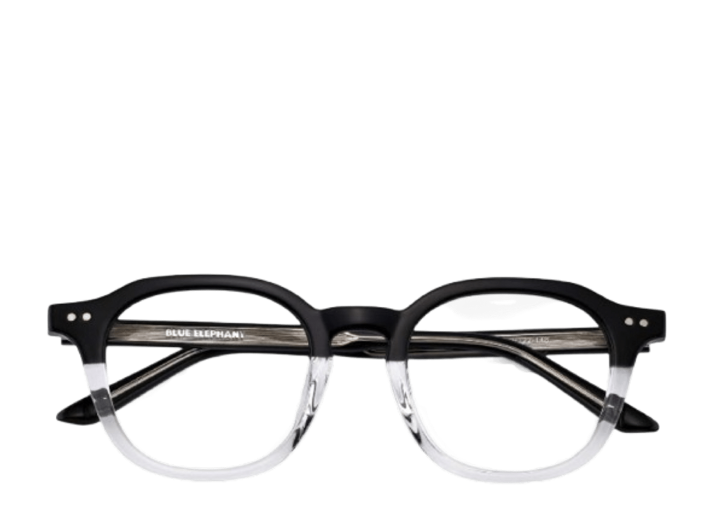 Blue Elephant Glasses Andy Black Crystal 4
