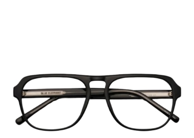 Blue Elephant Glasses Boat Black