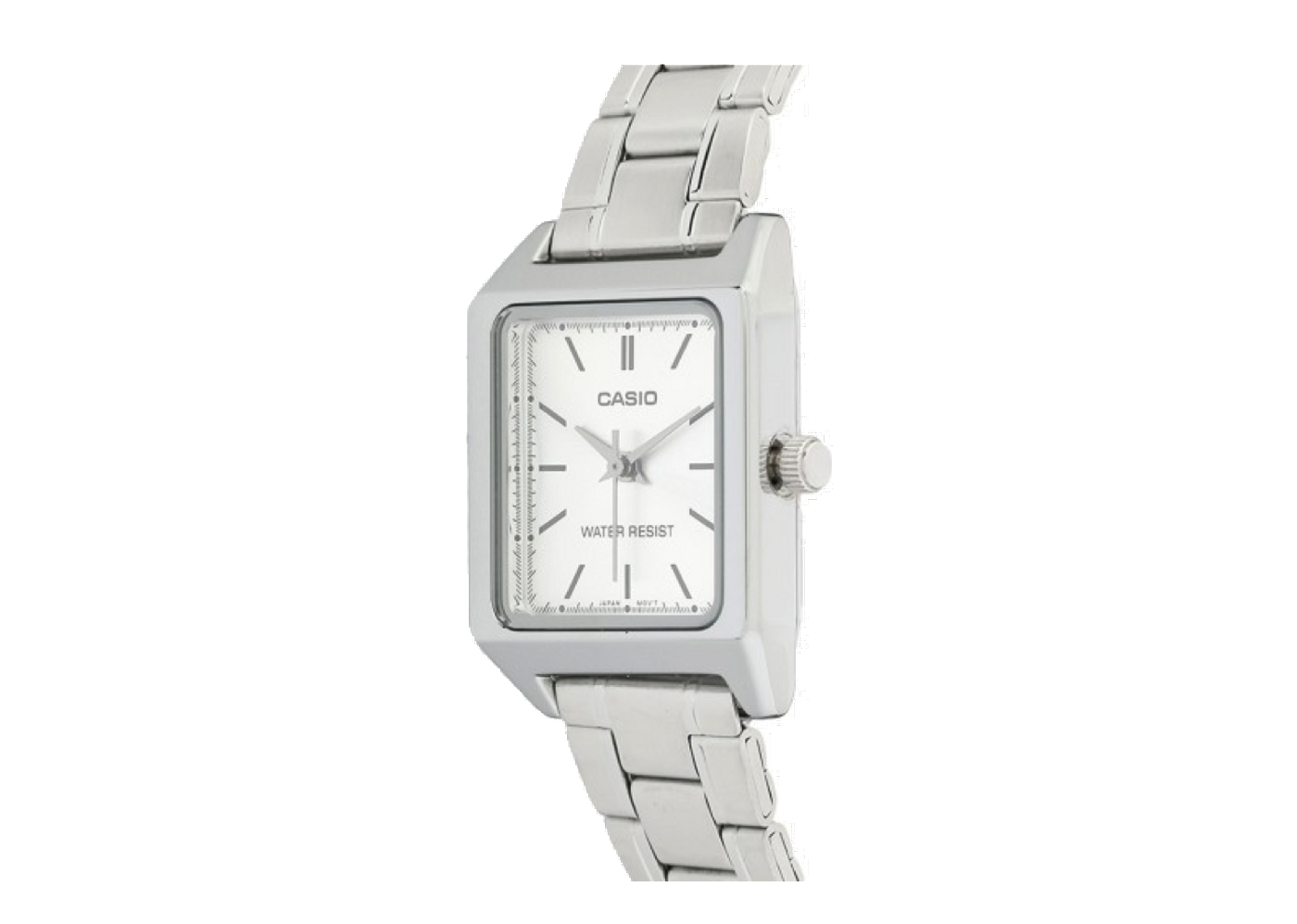 Casio Tank Silver Stainless Steel Strap 2