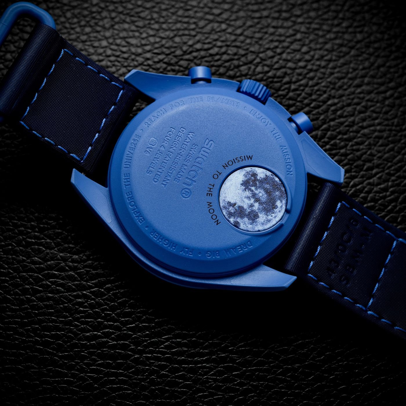 Omega X Swatch Moonswatch Mission To The Super Blue Moonphase Ref So33N700 16