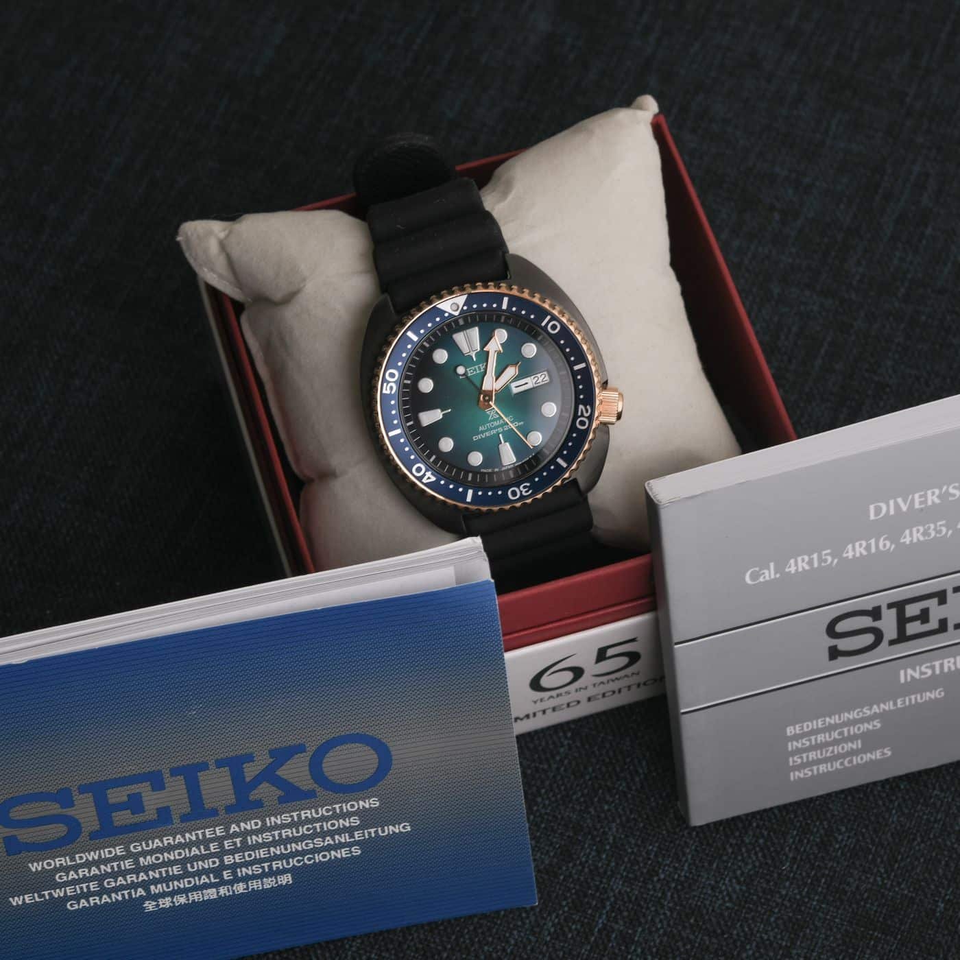Seiko Prospex Turtle Taiwan Only Limited Edition 500 Pcs Ref Srpd48J1 1 1 3