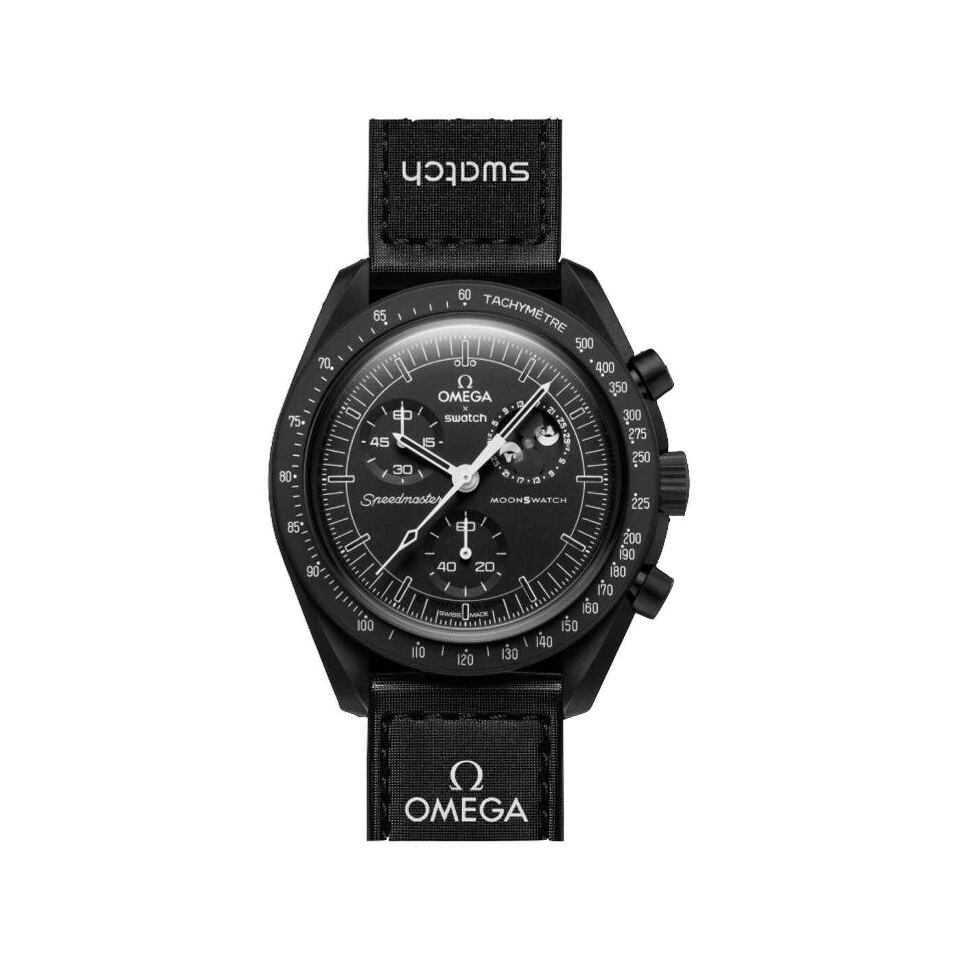 Swatch x Omega Moonswatch Snoopy Mission to Moonphase New Moon Ref SO33B700