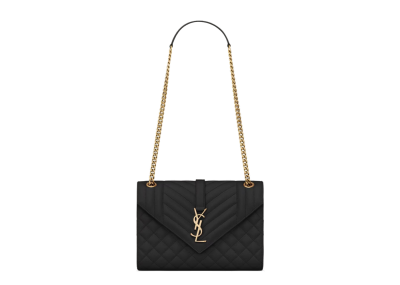 Saint Laurent Envelope Medium in Quilted Bag