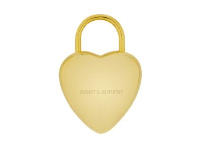 Saint Laurent Heart Shaped 3D Padlock