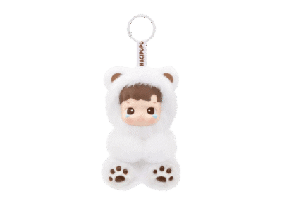 Pop Mart Hacipupu Gummy Bear Series Vinyl Plush Pendant Secret Latte Flavor