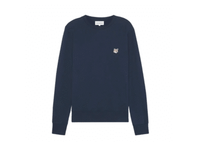 Maison Kitsune Fox Head Patch Reguler Sweatshirt