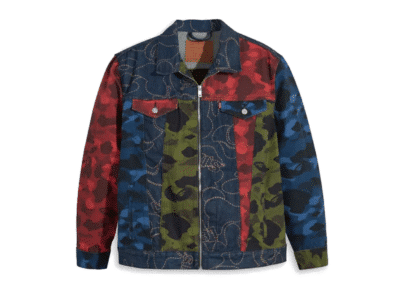 Levi's x Bape Zip Front Trucker Jacket