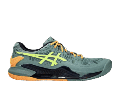 ASICS Gel-Resolution 9 Padel Celadon Safety Yellow