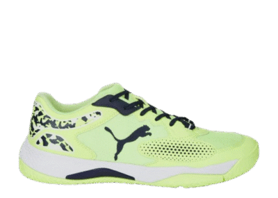 Puma Solarcourt RCT Padel Fast Yellow Camo