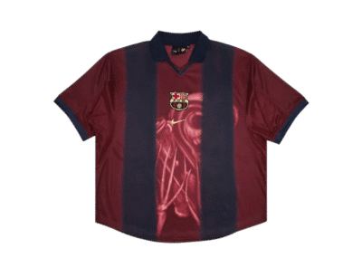Nike FC Barcelona x Cactus Jack Retro 2000/01 Home Skeleton Jersey 'Red/Blue'