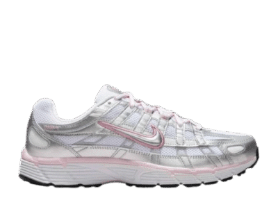Nike P-6000 White Elemental Pink Metallic Silver (Women's)